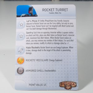 Heroclix Bioshock Infinite 006 Rocket Turret (07)